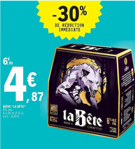 Promo Bi Re La B Te Chez E Leclerc