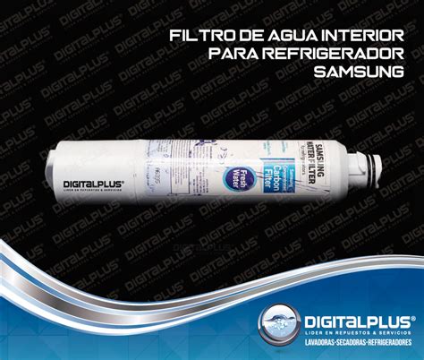 Filtro De Agua Refrigerador Samsung Original Zocalo