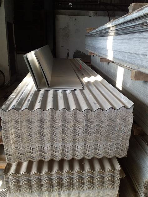 FRP Color Coated Cement Roofing Sheet For Industrial Thickness 0 30