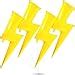 Amazon Pcs Inch Yellow Lightning Bolt Foil Party Balloons