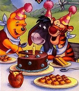 Winnie the Pooh, Eeyore and Tigger at a birthday party - Winnie the ...