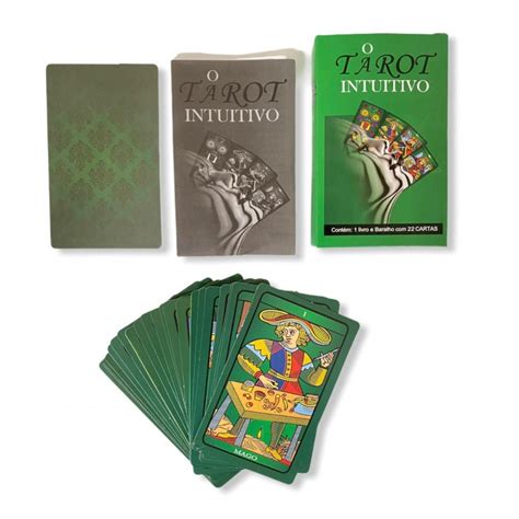 Baralho O Tarot Intuitivo Arcanos Maiores Deck Cartas Submarino