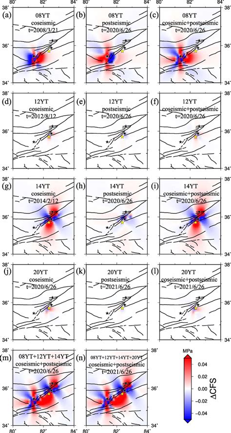 Spatial Distribution Of Cfs At The Hypocenter Of The Yt Induced By