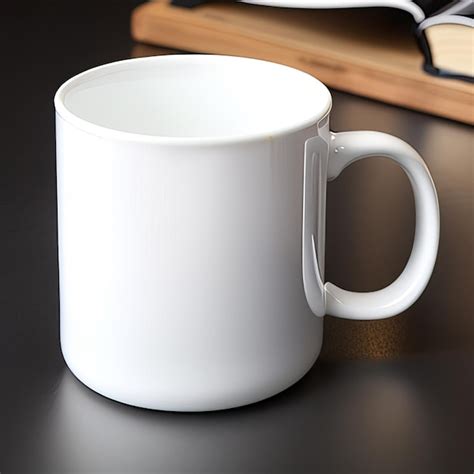 Premium Photo A White Mug With Mockup