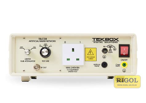 Tekbox Tboh Uh A Dc Line Impedance Stabilisation Network Lisn