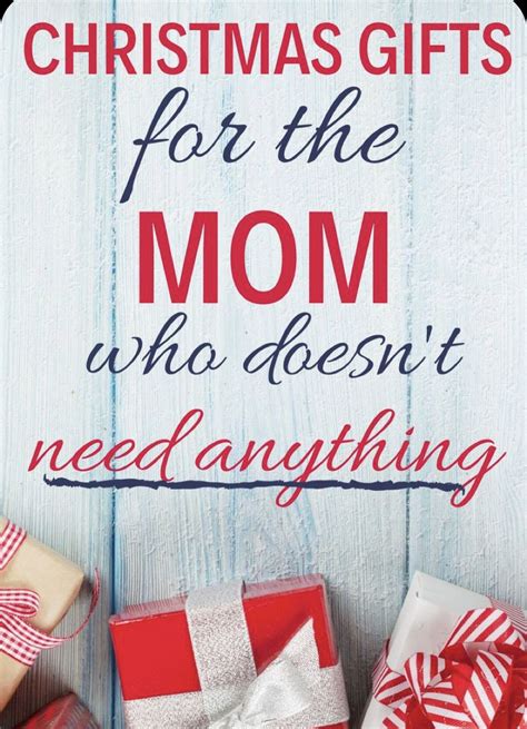 Gifts For A Mom Who Doesn T Want Anything December 2020