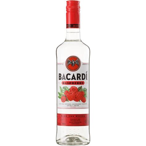 Bacardi Raspberry Flavoured Rum 700ml Woolworths