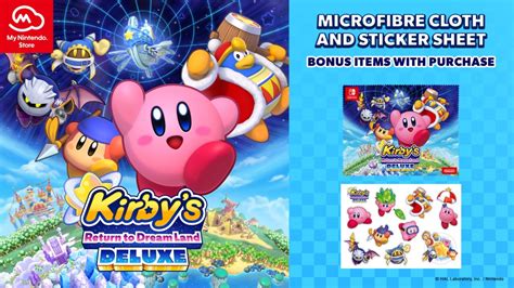 Pre Order Kirbys Return To Dream Land Deluxe On My Nintendo Store And