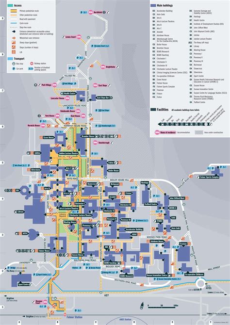 Usao Campus Map