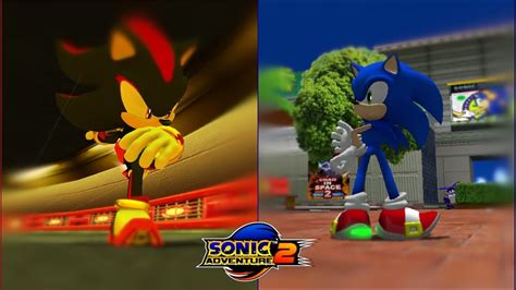 Old Modern Sonic Adventure 2 Complete Edition Speed Stages Youtube