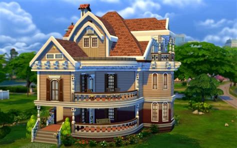 JarkaD Sims 4: Family House No 2 • Sims 4 Downloads