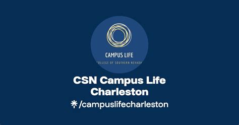 Csn Campus Life Charleston Twitter Instagram Facebook Linktree