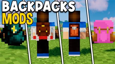 MODS De MOCHILAS Para Minecraft 1 16 5 YouTube