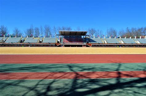 Beijing Sport University Main Stadium Track Stock Image - Image of main, campus: 141982863