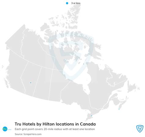 List of all Tru Hotels by Hilton locations in Canada - ScrapeHero Data ...