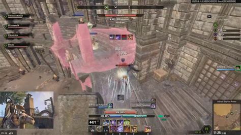 Elder Scrolls Online Stamsorc Pvp Battleground Win Youtube