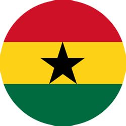 Ghana flag vector - country flags