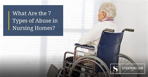 What Are The 7 Types Of Nursing Home Abuse Plover Wi