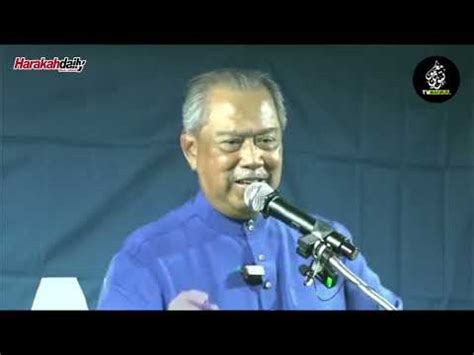 Tan Sri Muhyiddin Md Yassin Ceramah Umum PRK Pelangai 3 Oktober