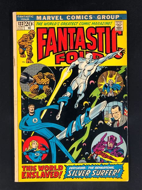 Fantastic Four #123 (1972) Silver Surfer vs Fantastic Four | Comic ...