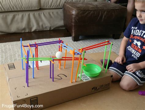 Engineering Project for Kids: Build a Straw Roller Coaster! - Frugal ...