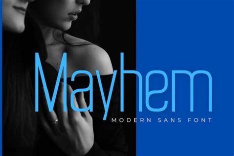 Mayhem Sans Font - Free Font