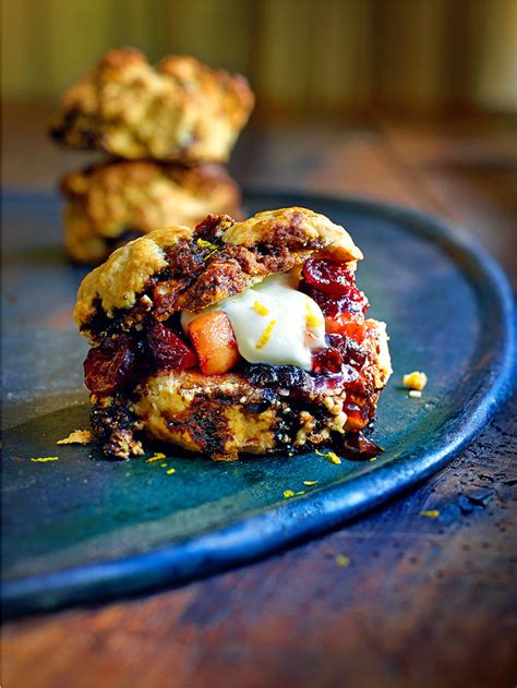 Christmas Pudding Scones Jamie Oliver