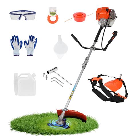Yifeus 52CC Gasoline Grass String Trimmer, 2-Stroke Gas Powered Weed Eater, Weed Wacker with