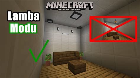 Yen Lamba Modu Minecraft Bedrock Edition X