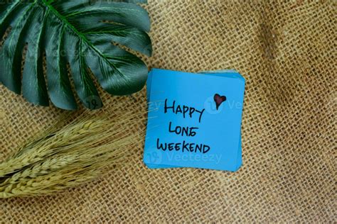 Happy Long Weekend Stock Photos, Images and Backgrounds for Free Download