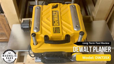 Dewalt Planer Model Dw735x Woodworking Business Owner Honest Review Youtube