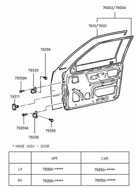 D Genuine Hyundai Panel Assembly Fr Dr Lh