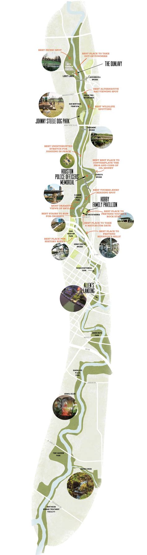 Buffalo bayou park map 3 bsewhm | Buffalo bayou park, Buffalo bayou, Bayou