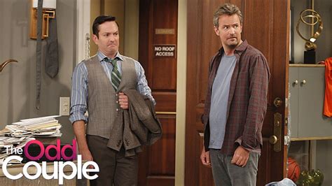 The Odd Couple S01e01 Pilot Matthew Perry Thomas Lennon Review