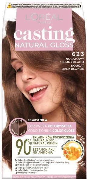 Loreal Paris Casting Natural Gloss Farba Do W Os W Nugatowy Ciemny