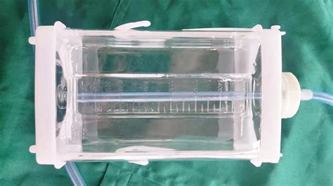 China High Quality Single Chamber PVC Medical Chest Drainage Bottle