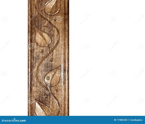 Wood Trim Design stock image. Image of closeup, detail - 11982335