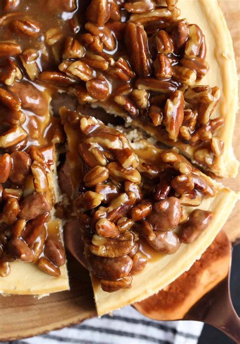 Pecan Pie Cheesecake - Two Classic and Easy Recipes In One!