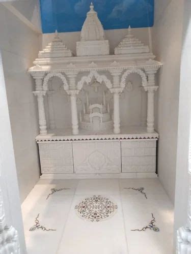 White Marble Temple Design Antique Size 120x240 Cm At Rs 131000 In