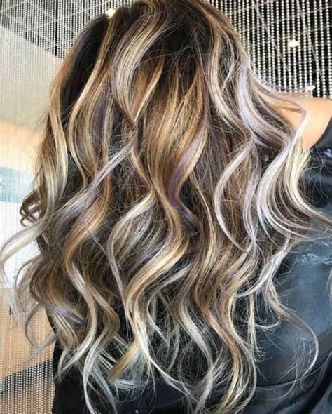 Blonde Brown Highlight Hair Color Ideas