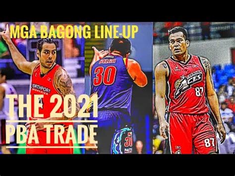 Mga Aabangang Line Up Sa PBA ANG KATATAPOS LANG NA 2021 PBA TRADE