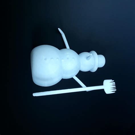 D Printable Snowman By Cunibon