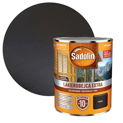 Sadolin Extra L Lakierobejca Heban Smbkolor