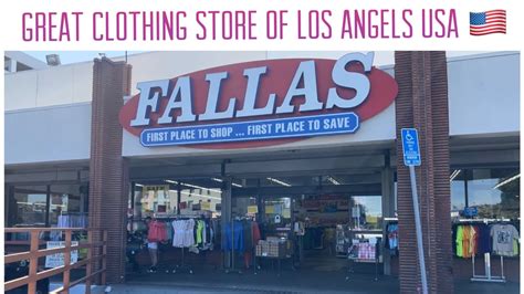 K Fallas Great Clothing Store Of Los Angeles California Usa