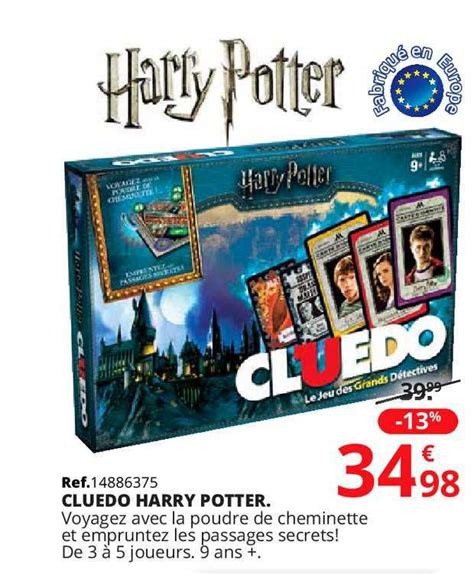 Promo Cluedo Harry Potter Chez Maxi Toys Icatalogue Fr