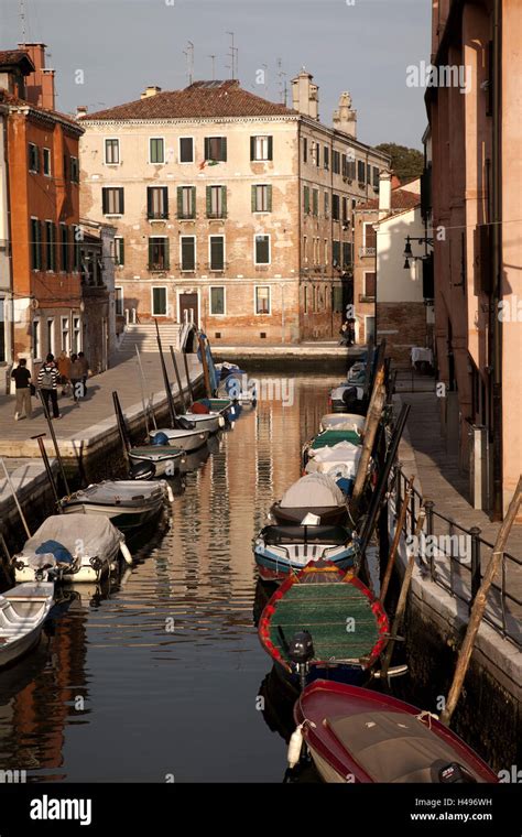 Venice, houses, channel, boats, architecture Stock Photo - Alamy