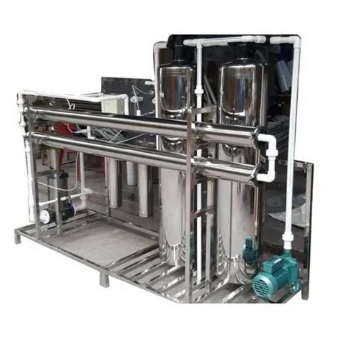 Ro Capacity Liter Hour Lph Ro Plant Stainless Steel At