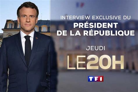 Emmanuel Macron va s exprimer sur TF1 France 2 jeudi 14 mars 2024 à