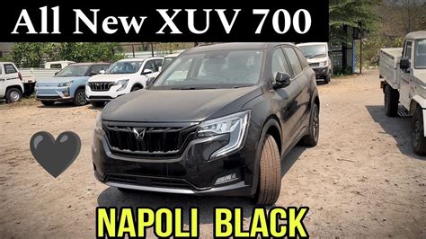 All New 2024 Xuv 700 Napoli Black Second Top Best In Class 7 Seater