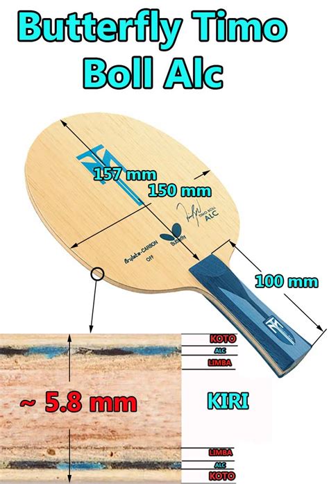 Butterfly Timo Boll ALC Review Table Tennis Blades